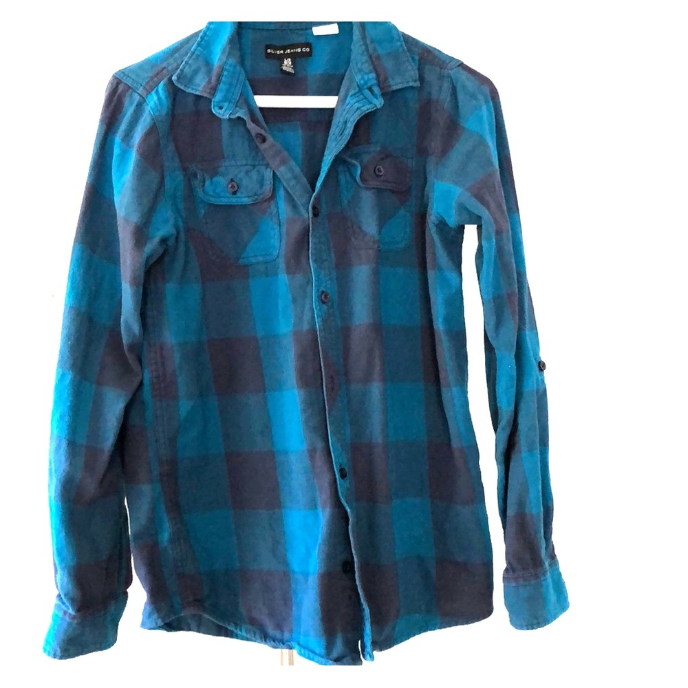 Silver Plaid Boys Plaid 12/14